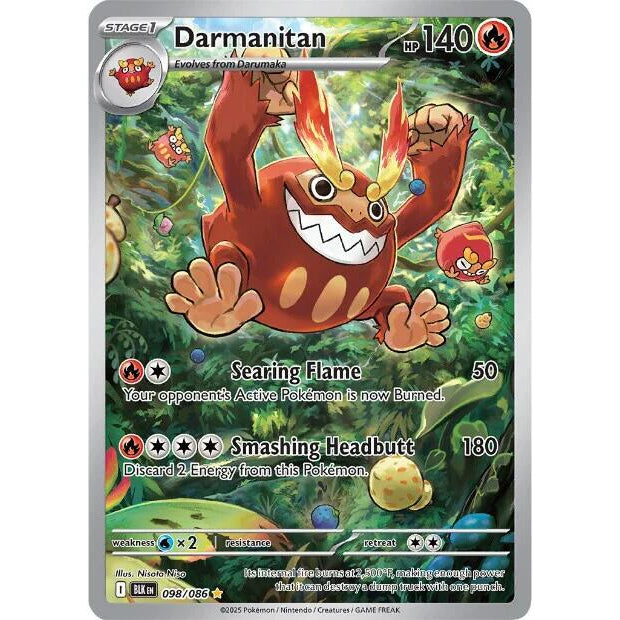 PKM [SV10.5B-BLK-098] Darmanitan - 098/086