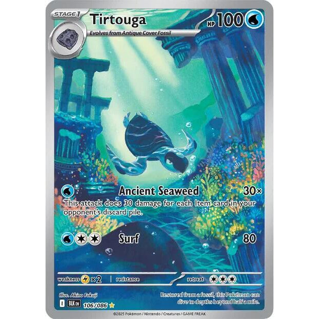 PKM [SV10.5B-BLK-106] Tirtouga - 106/086