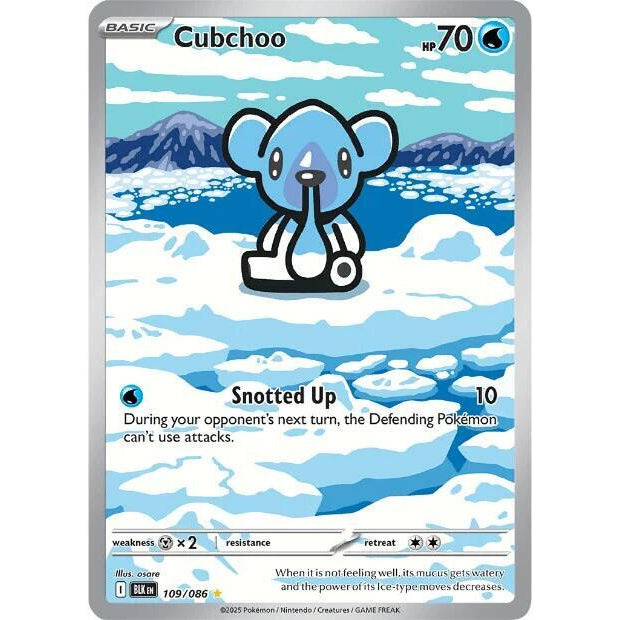 PKM [SV10.5B-BLK-109] Cubchoo - 109/086