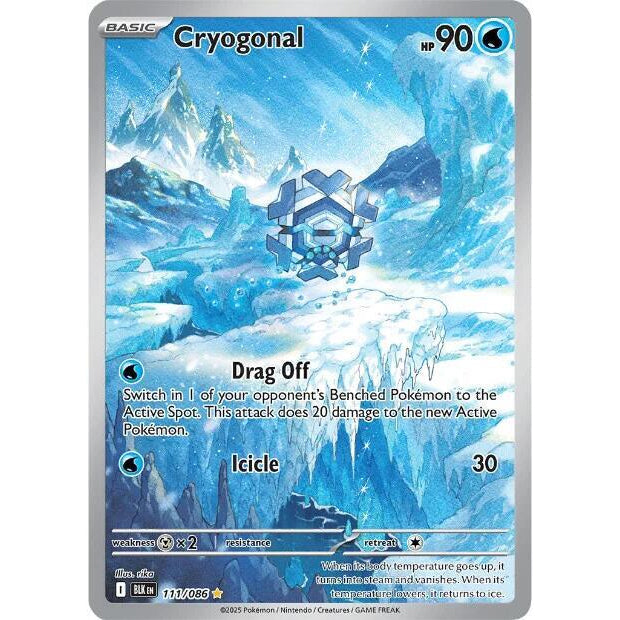 PKM [SV10.5B-BLK-111] Cryogonal - 111/086