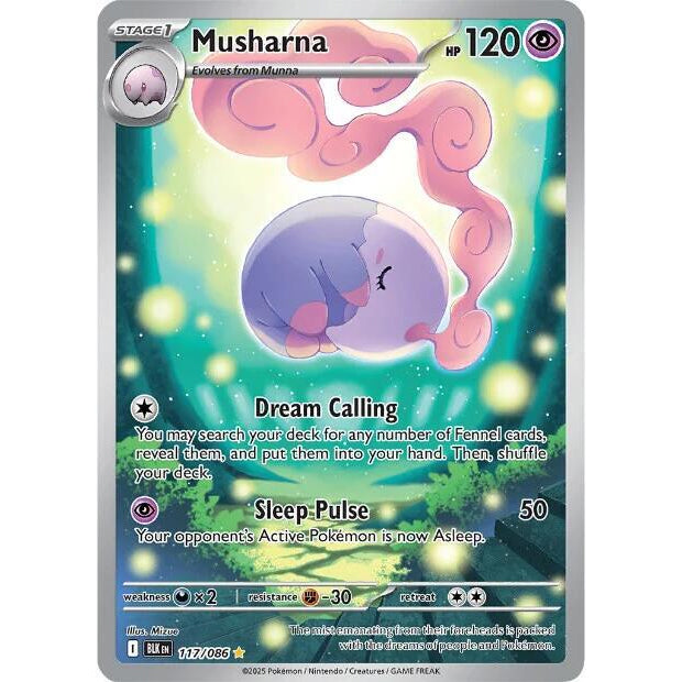 PKM [SV10.5B-BLK-117] Musharna - 117/086