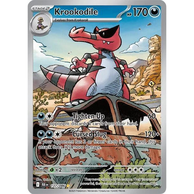 PKM [SV10.5B-BLK-137] Krookodile - 137/086