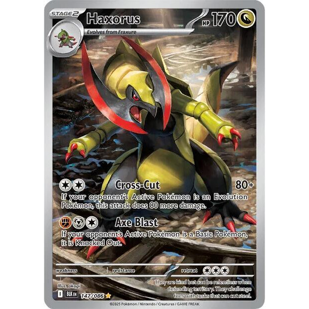 PKM [SV10.5B-BLK-147] Haxorus - 147/086