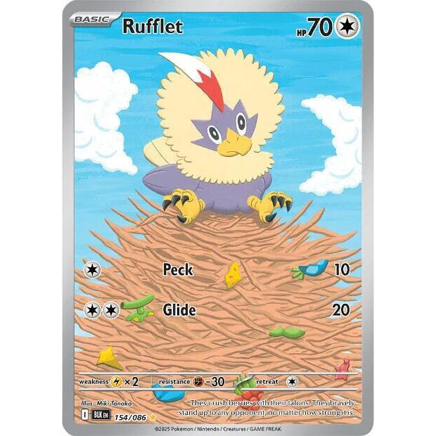 PKM [SV10.5B-BLK-154] Rufflet - 154/086