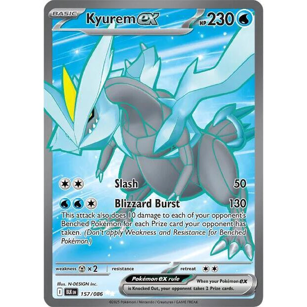 PKM [SV10.5B-BLK-157] Kyurem ex - 157/086