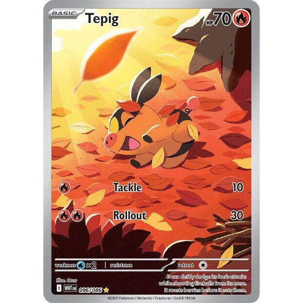 PKM [SV10.5W-WHT-096] Tepig - 096/086