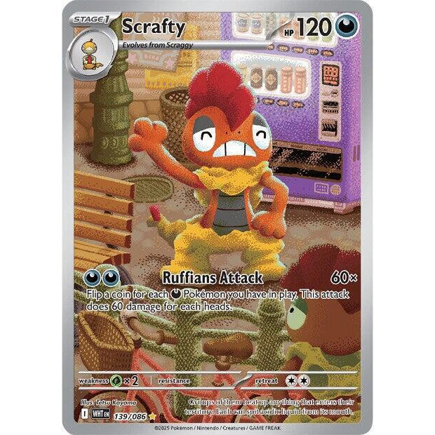 PKM [SV10.5W-WHT-139] Scrafty - 139/086