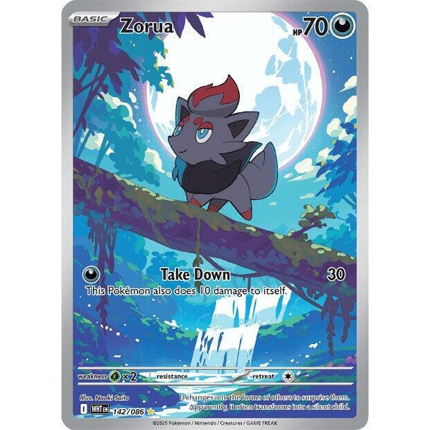 PKM [SV10.5W-WHT-142] Zorua - 142/086
