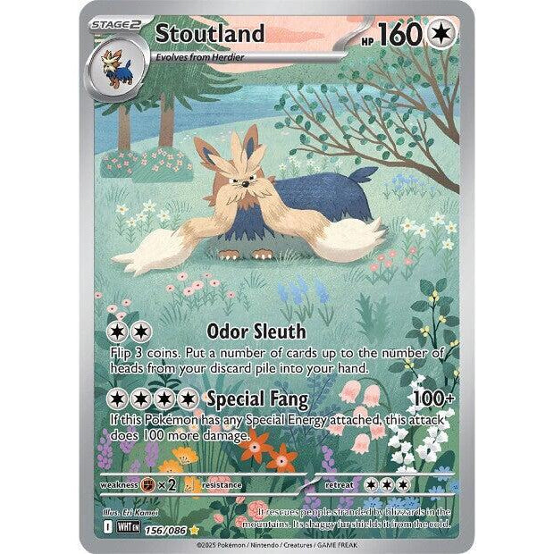 PKM [SV10.5W-WHT-156] Stoutland - 156/086