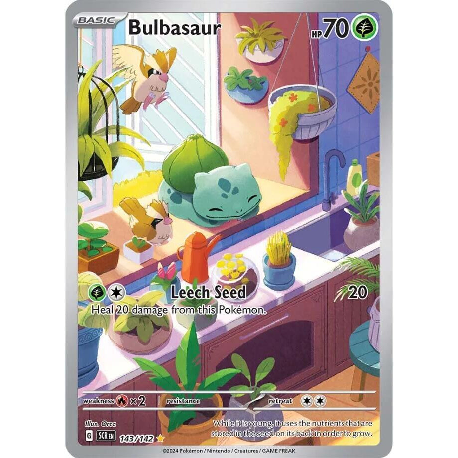 PKM [SV07-SCR-143 IR] Bulbasaur