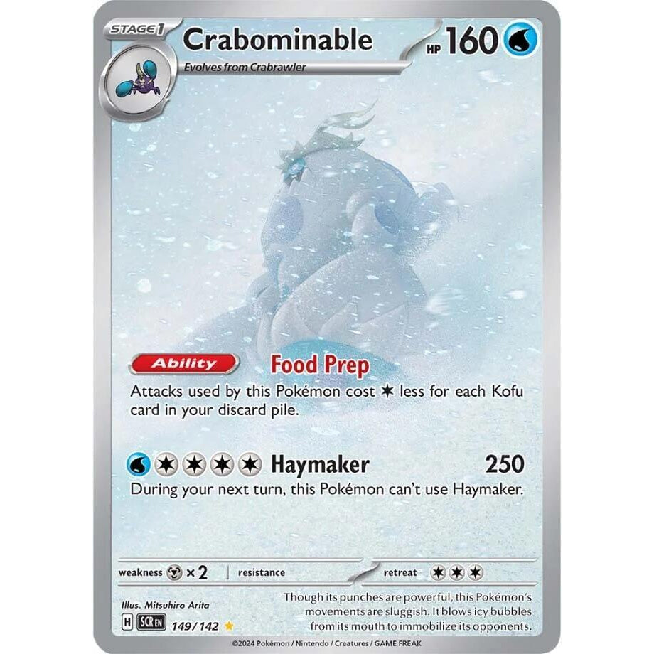 PKM [SV07-SCR-149 IR] Crabominable - 149/142
