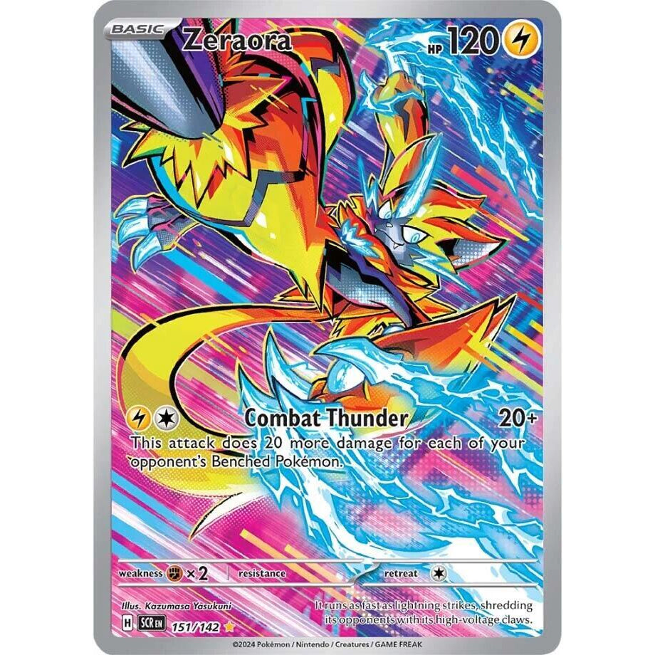PKM [SV07-SCR-151 IR] Zeraora - 151/142