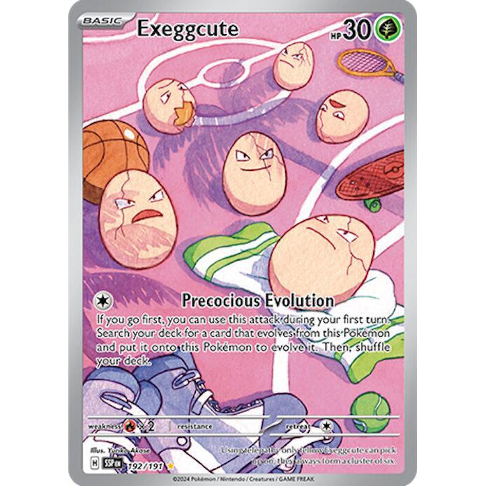PKM [SV08-SSP-192 IR] Exeggcute - 192/191