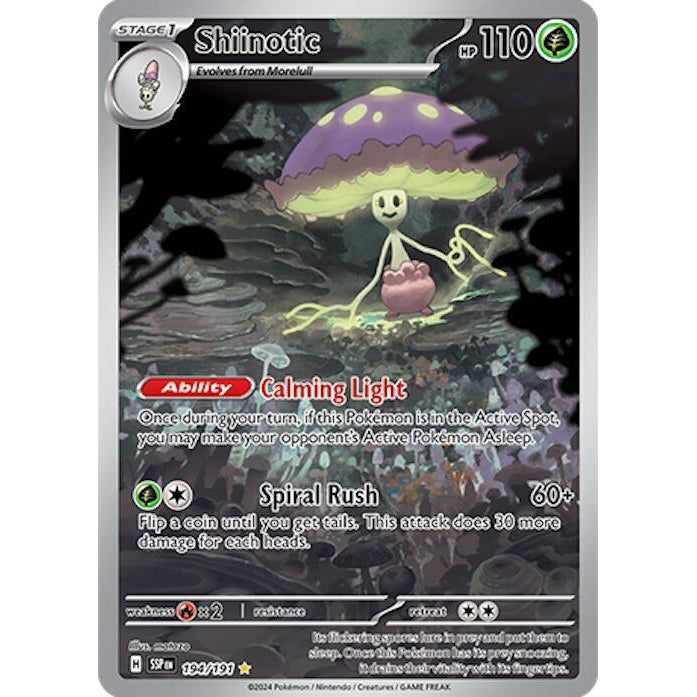 PKM [SV08-SSP-194 IR] Shiinotic - 194/191