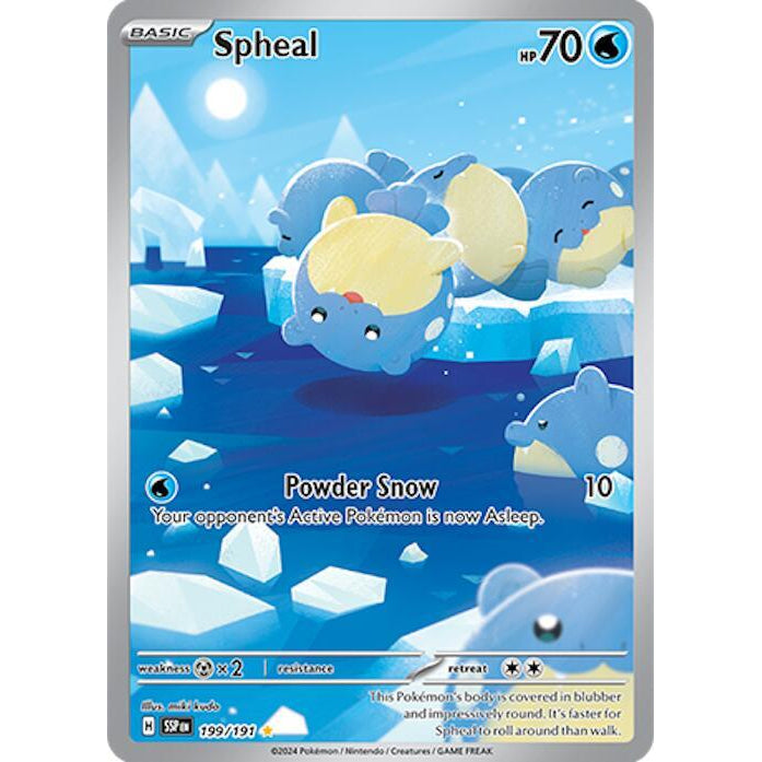 PKM [SV08-SSP-199 IR] Spheal - 199/191