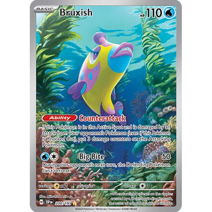 PKM [SV08-SSP-200 IR] Bruxish - 200/191