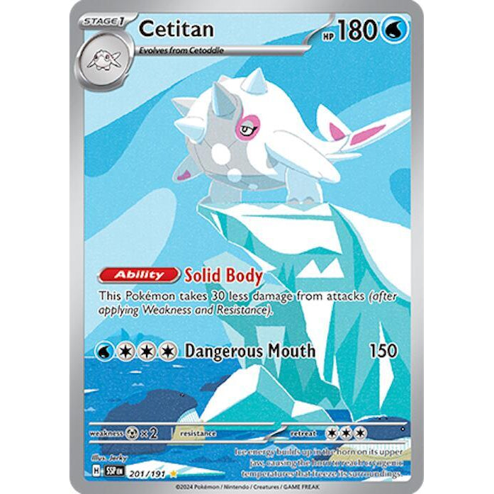 PKM [SV08-SSP-201 IR] Cetitan - 201/191