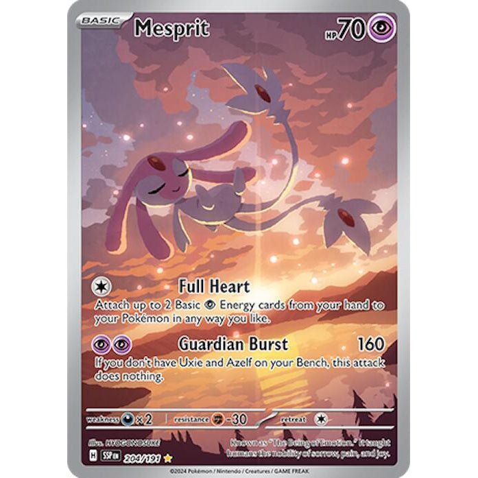 PKM [SV08-SSP-204 IR] Mesprit - 204/191