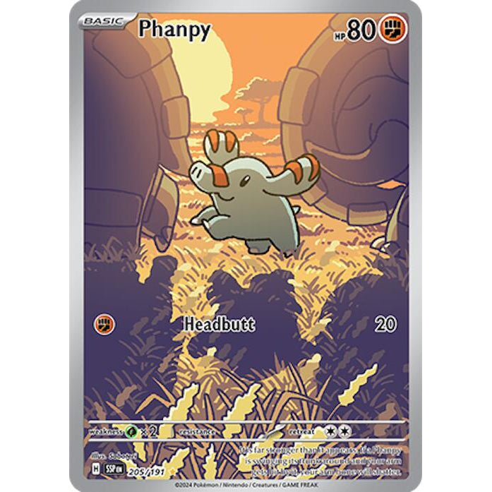 PKM [SV08-SSP-205 IR] Phanpy - 205/191