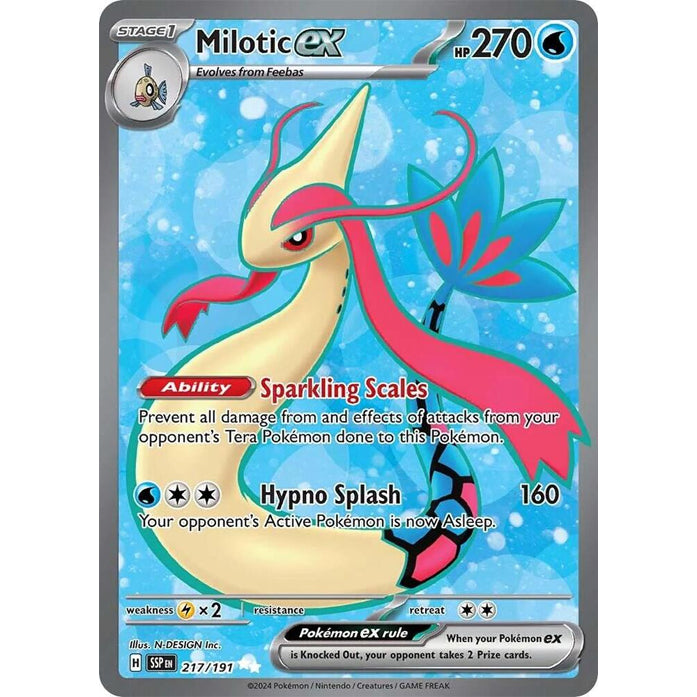 PKM [SV08-SSP-217 UR] Milotic ex - 217/191
