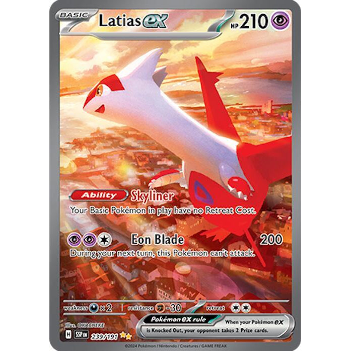 PKM [SV08-SSP-239 SIR] Latias ex - 239/191