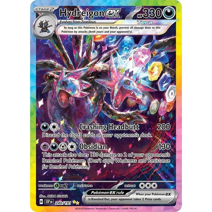 PKM [SV08-SSP-240 SIR] Hydreigon ex - 240/191