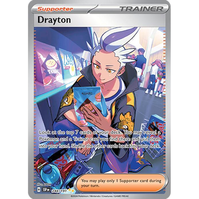 PKM [SV08-SSP-244 SIR] Drayton - 244/191