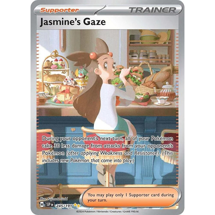 PKM [SV08-SSP-245 SIR] Jasmine's Gaze - 245/191
