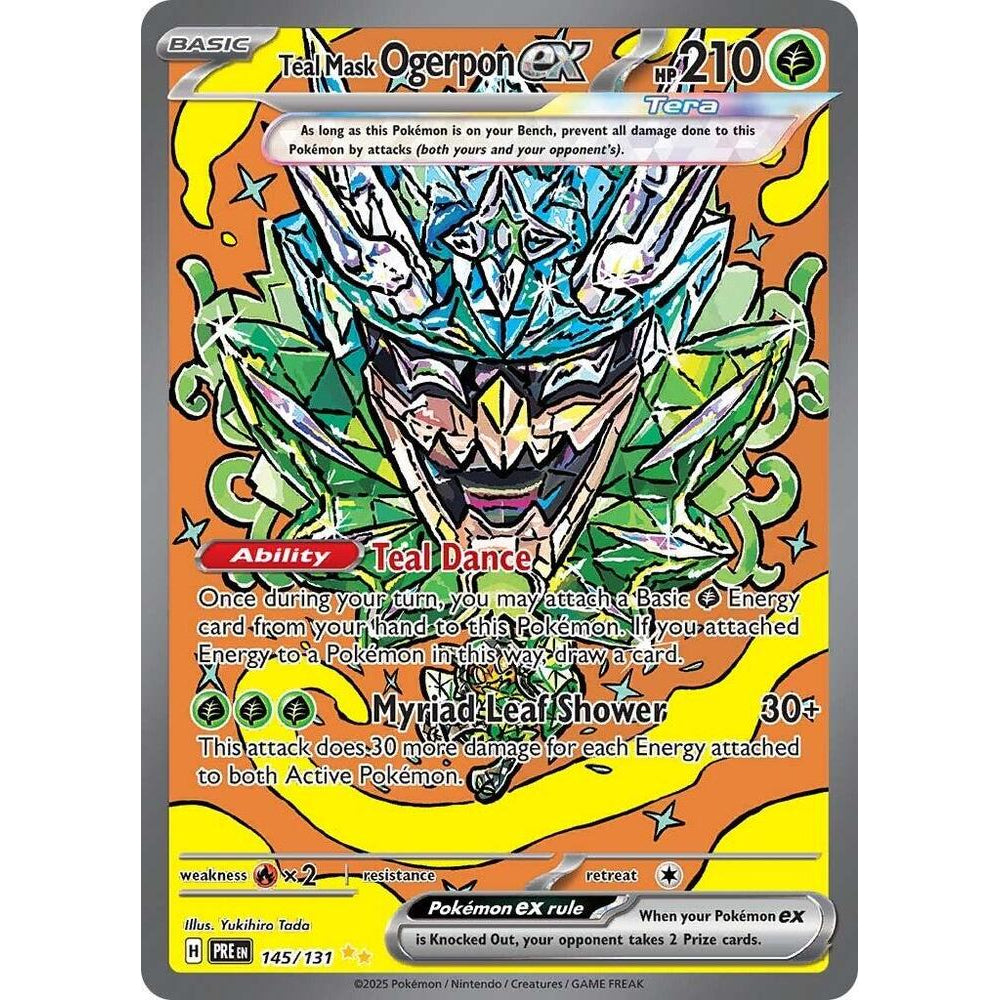PKM [SV08.5-PRE-145 SIR] Teal Mask Ogerpon ex - 145/131