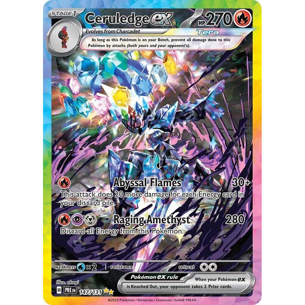 PKM [SV08.5-PRE-147 SIR] Ceruledge ex