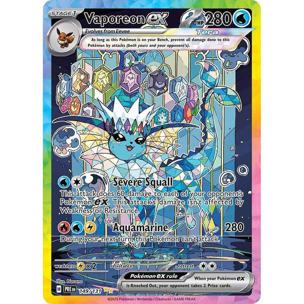 PKM [SV08.5-PRE-149 SIR] Vaporeon ex - 149/131