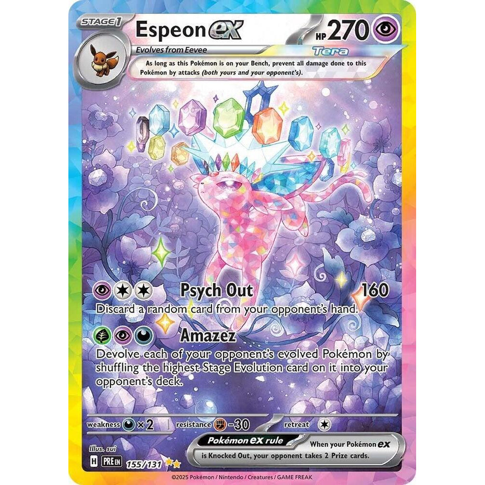 PKM [SV08.5-PRE-155 SIR] Espeon ex - 155/131