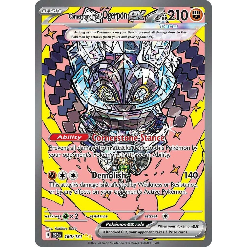 PKM [SV08.5-PRE-160 SIR] Cornerstone Mask Ogerpon ex - 160/131