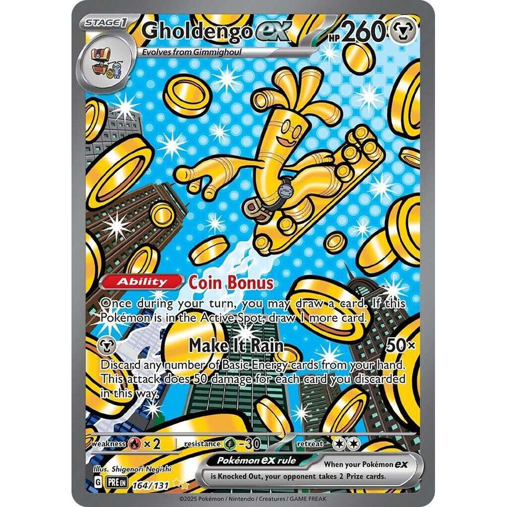 PKM [SV08.5-PRE-164 SIR] Gholdengo ex