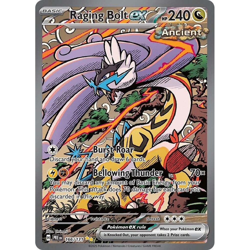 PKM [SV08.5-PRE-166 SIR] Raging Bolt ex