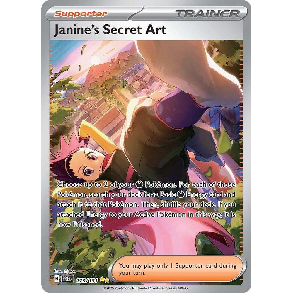 PKM [SV08.5-PRE-173 SIR] Janine's Secret Art - 173/131