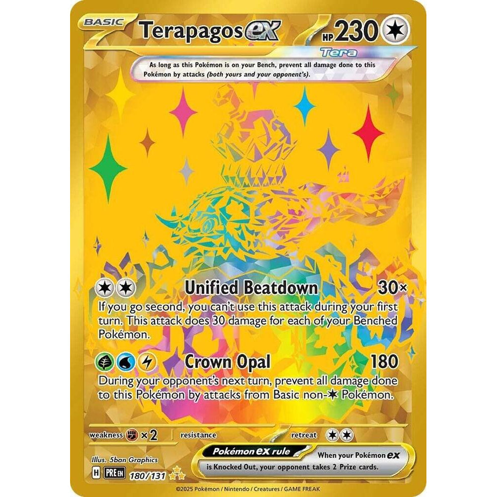 PKM [SV08.5-PRE-180 HR] Terapagos ex - 180/131