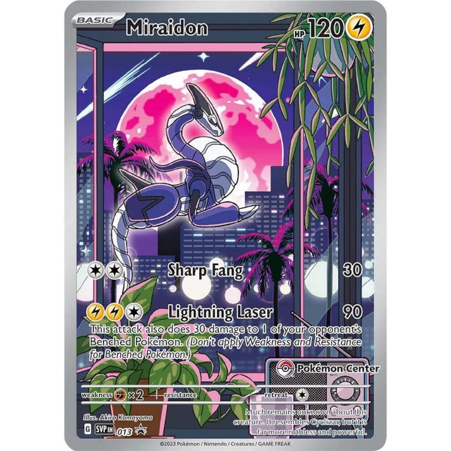 PKM [SVP-013] Miraidon (Pokemon Center Exclusive)