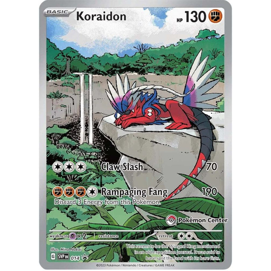 PKM [SVP-014] Koraidon (Pokemon Center Exclusive)