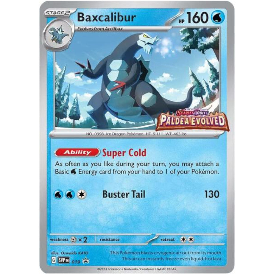 PKM [SVP-019] Baxcalibur (Prerelease)