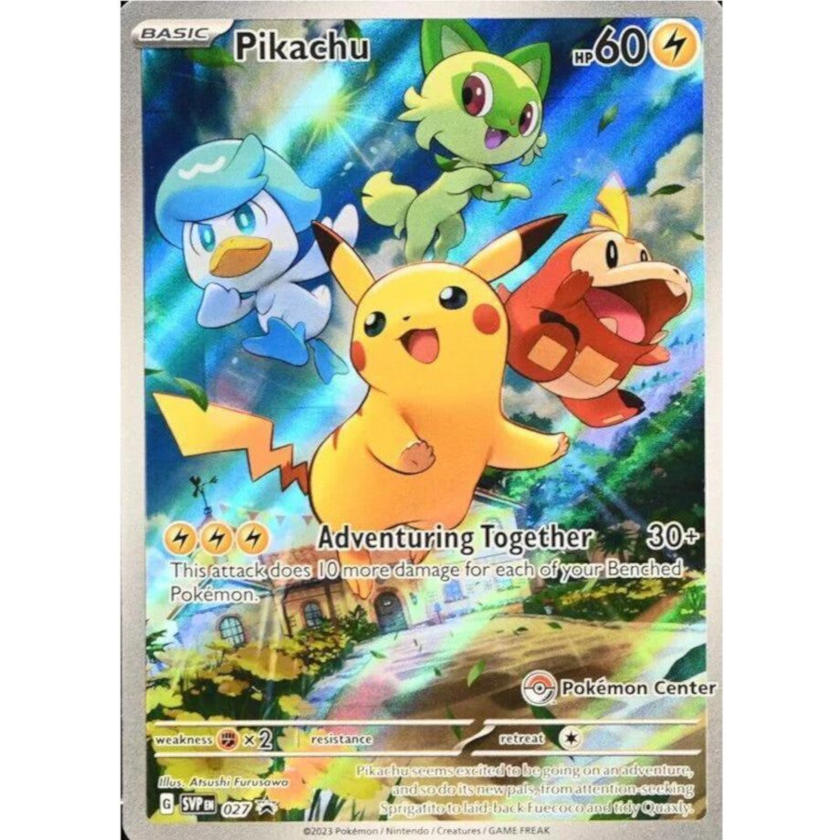 PKM [SVP-027] Pikachu (Pokemon Center Exclusive)