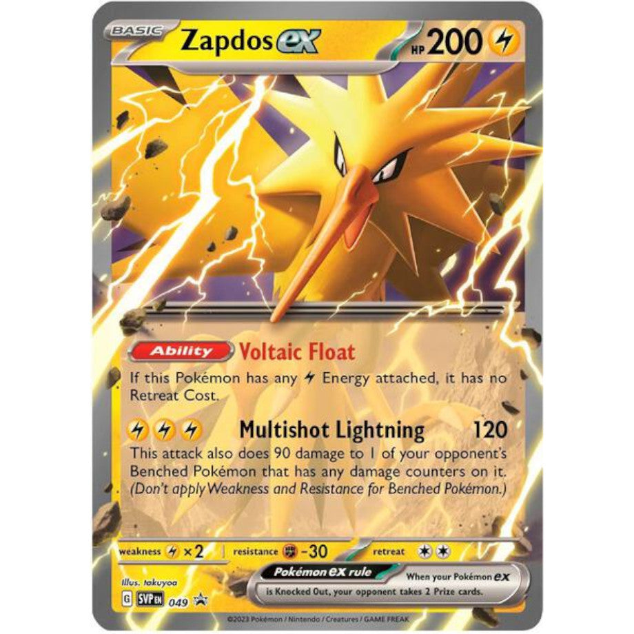 PKM [SVP-049] Zapdos ex