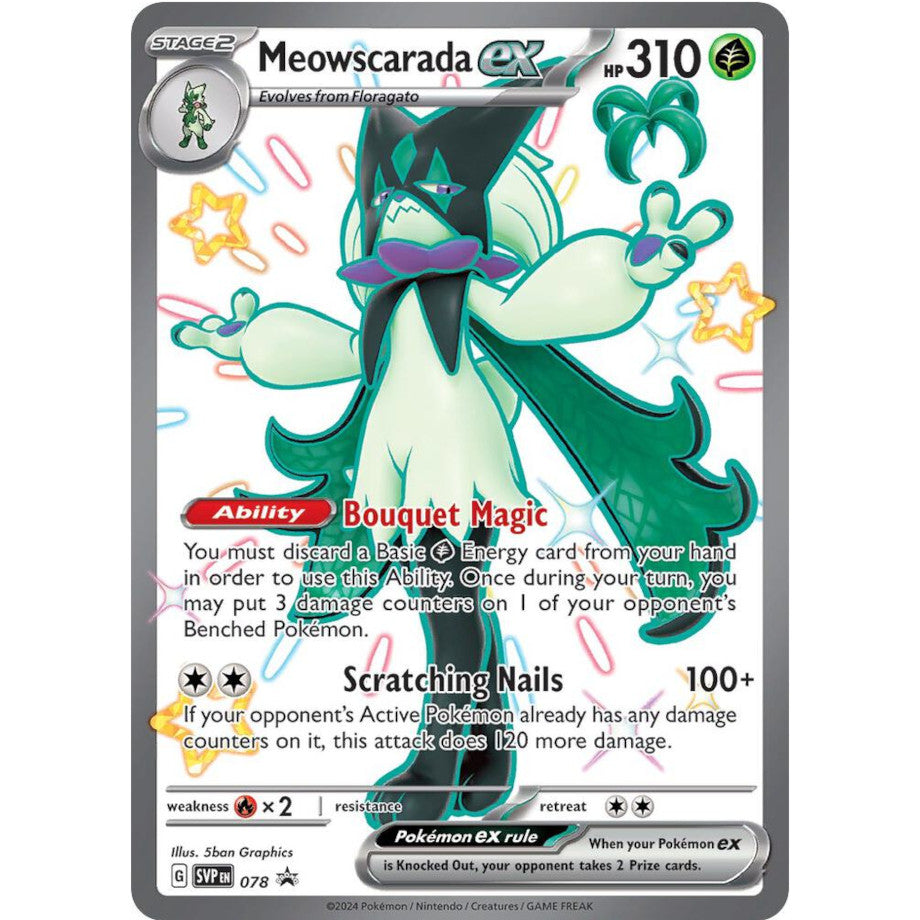 PKM [SVP-078] Meowscarada ex