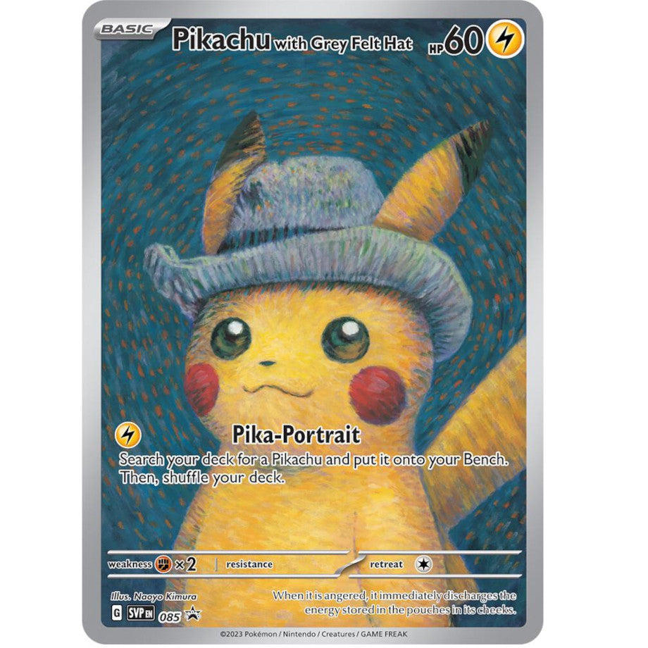 PKM [SVP-085] Pikachu with Grey Felt Hat