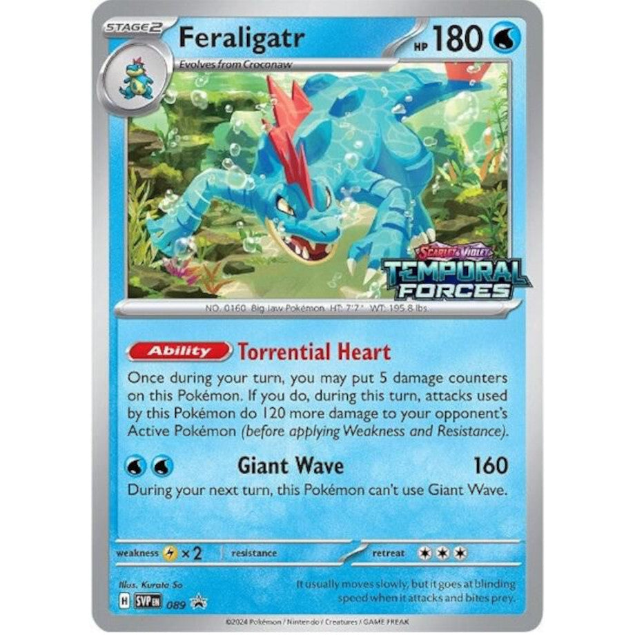 PKM [SVP-089] Feraligatr (Prerelease)