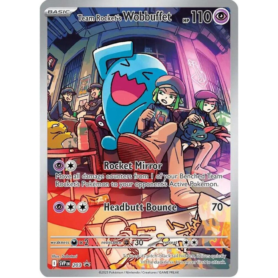 PKM [SVP-203] Team Rocket's Wobbuffet