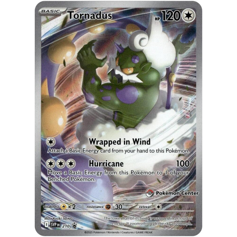 PKM [SVP-210] Tornadus (Pokemon Center Exclusive)