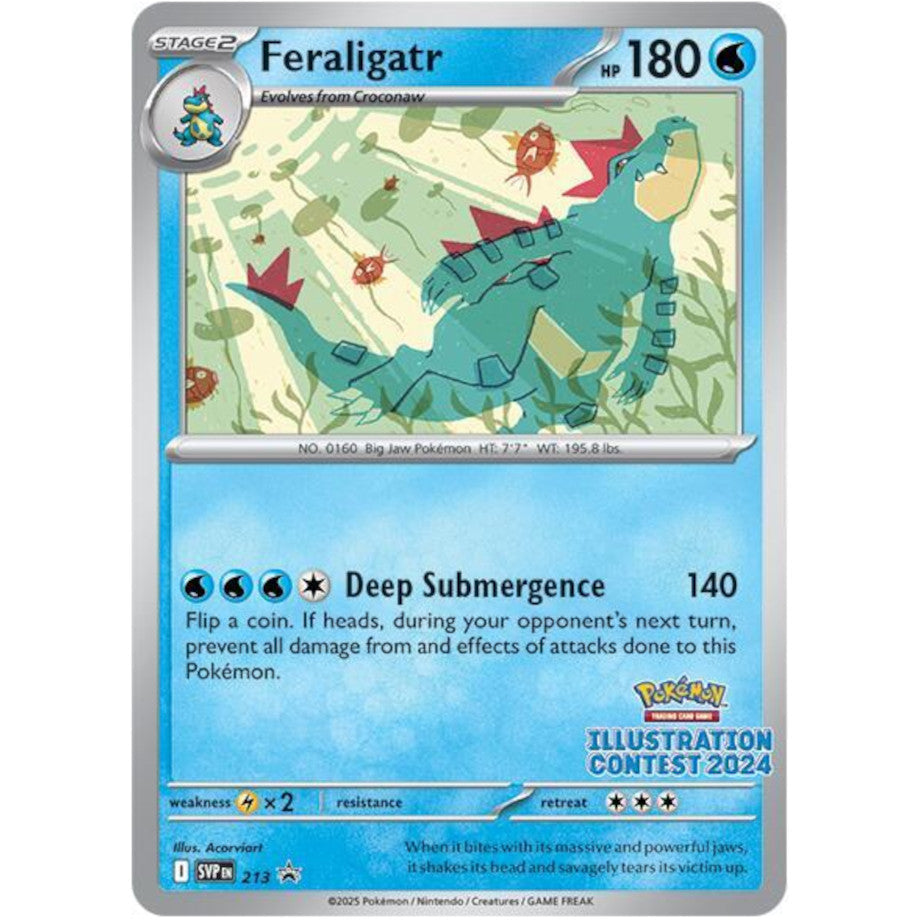 PKM [SVP-213] Feraligatr (Illustration Contest 2024)