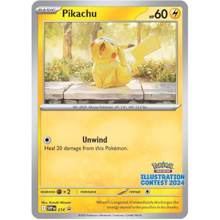 PKM [SVP-214] Pikachu (Illustration Contest 2024)