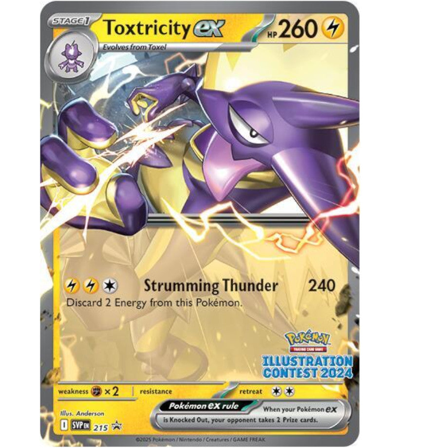 PKM [SVP-215] Toxtricity ex (Illustration Contest 2024)